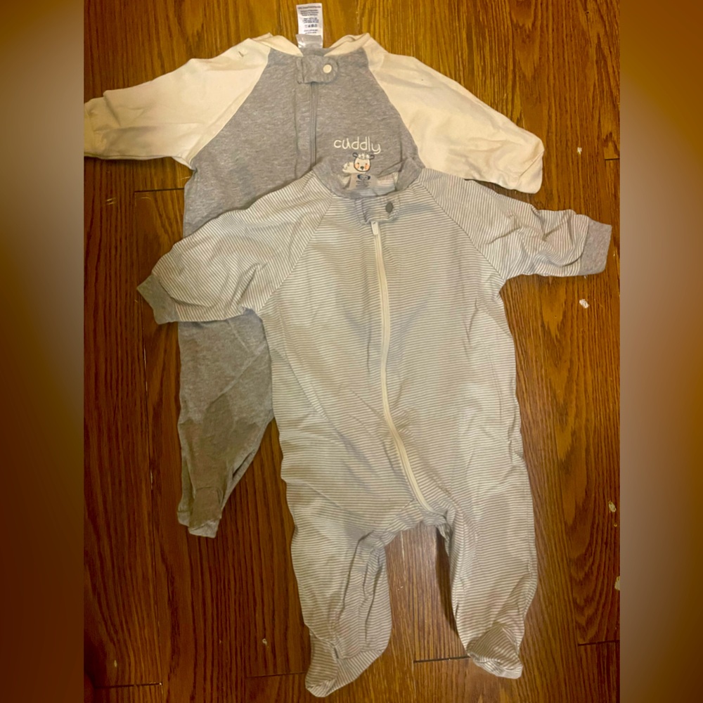 Baby Boys 2 pack sleepers